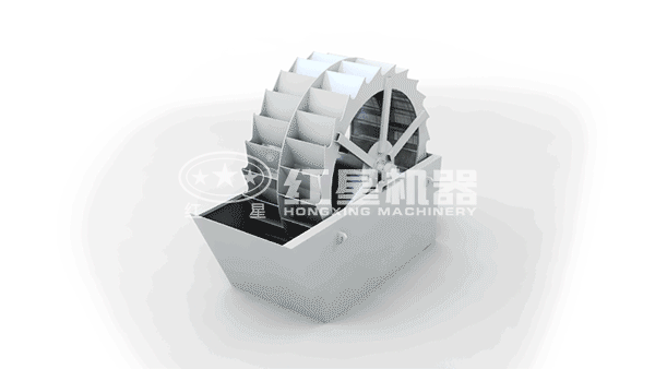 洗砂機(jī)3D工作動態(tài)圖
