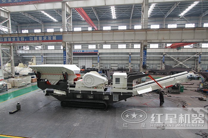 履帶式移動破碎機