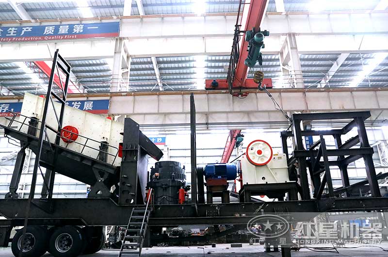 可移動(dòng)式磕石子設(shè)備，智能化程度高