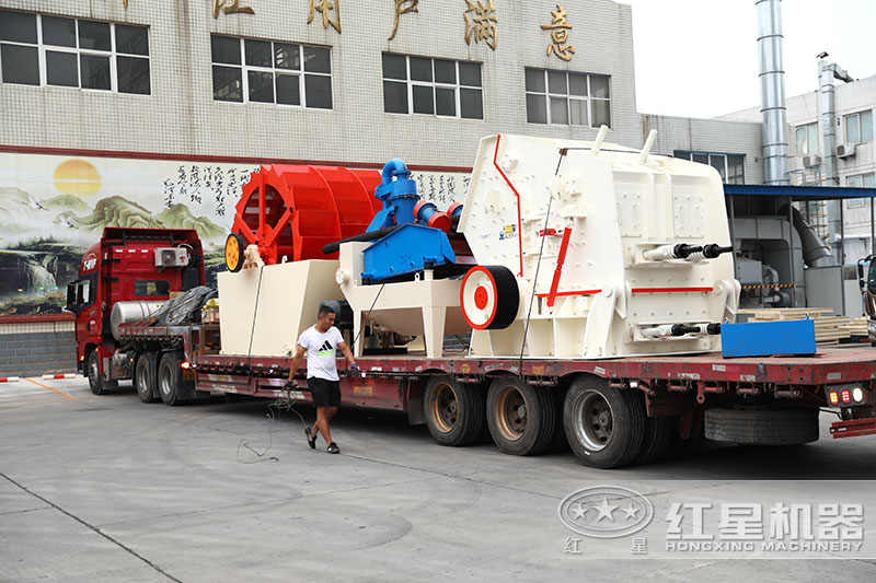 碎石生產線裝車發(fā)貨